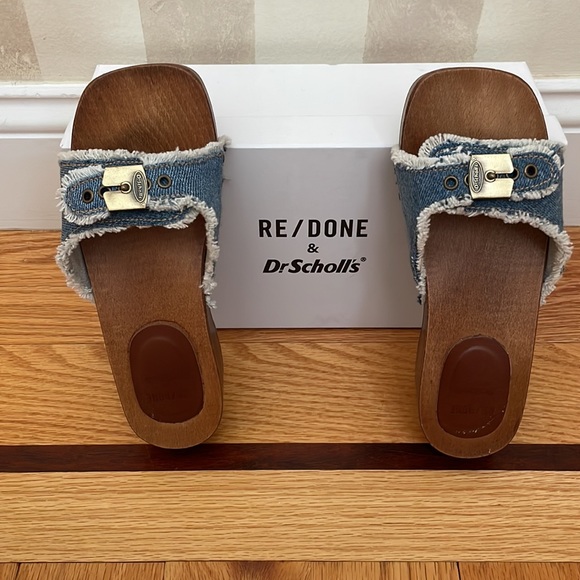 RE/DONE (Runs Large) & Dr Scholl’s Clog Sandals - Picture 2 of 10